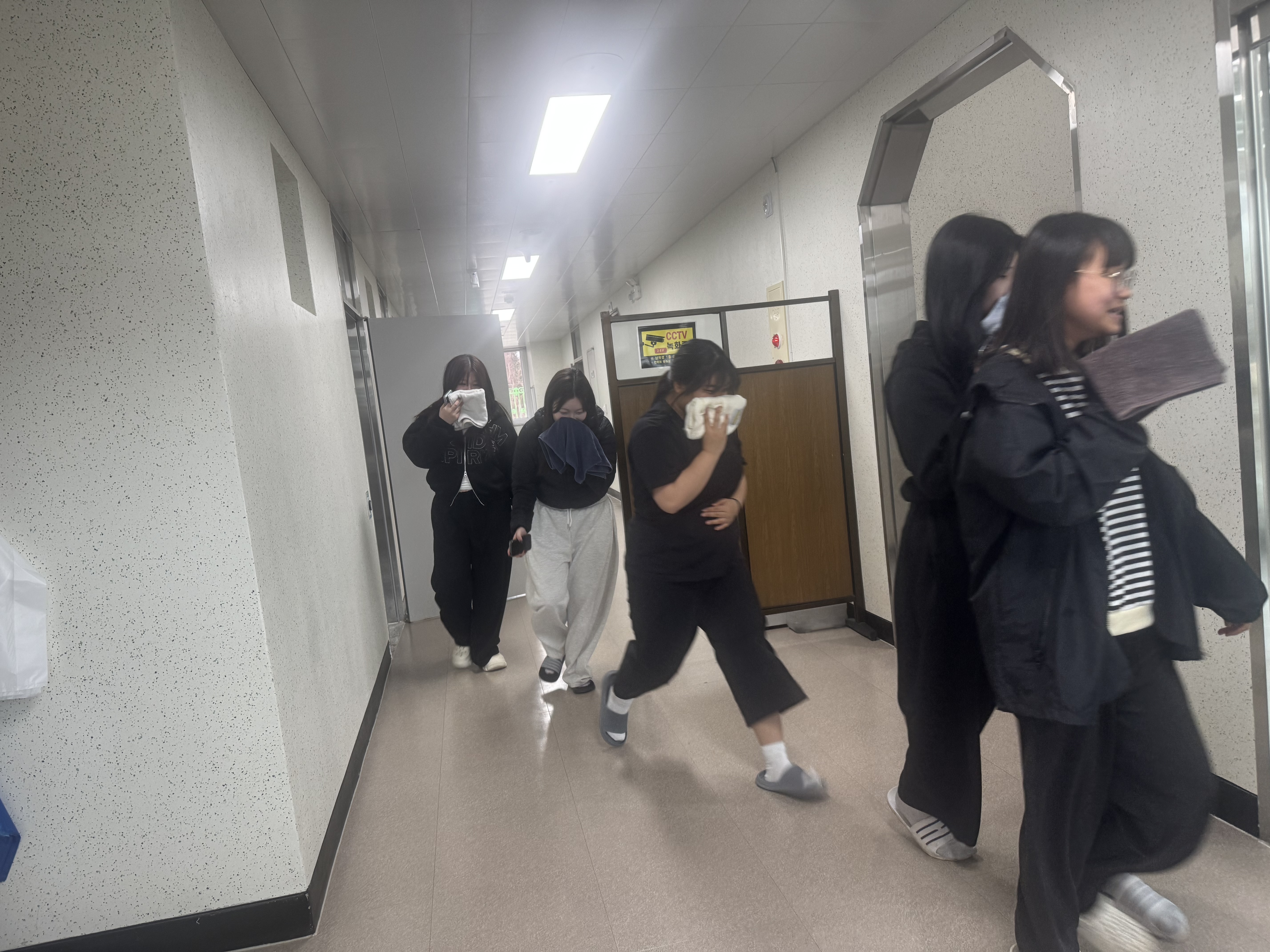 기숙사(호산,영월)화재대피훈련